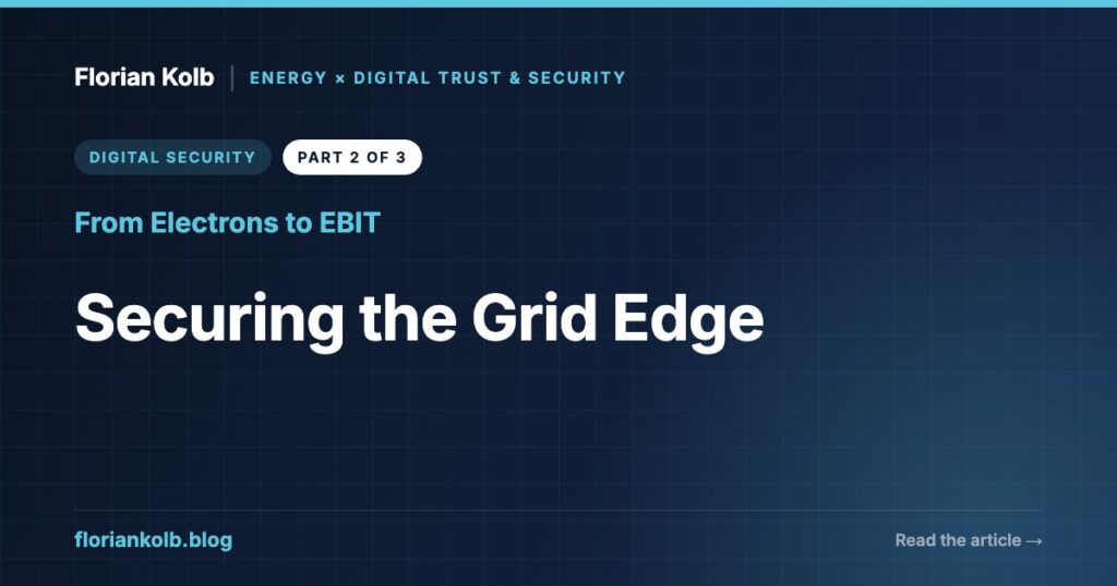 Securing the Grid Edge — Florian Kolb